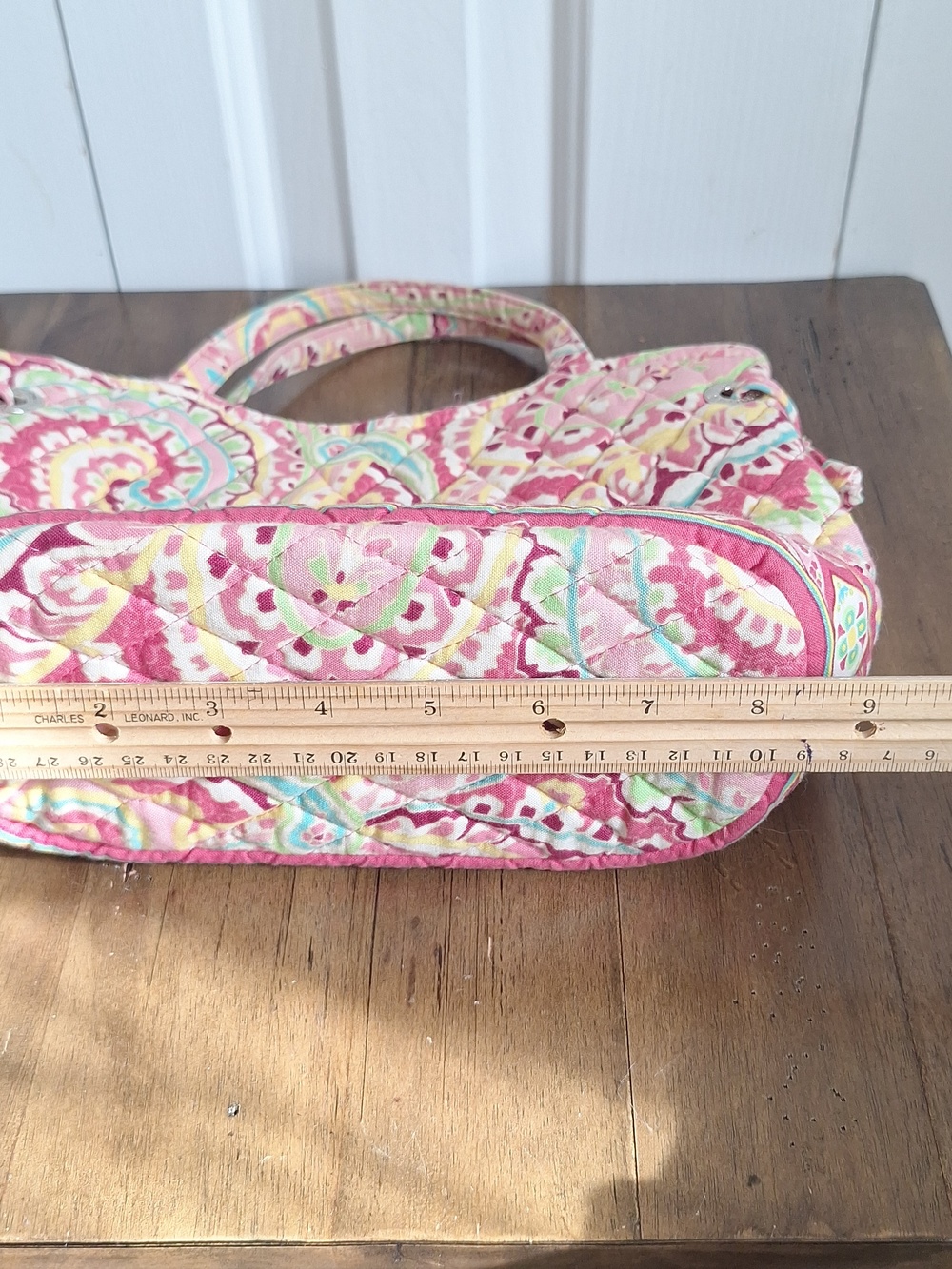 Vera Bradley Capri Melon Sherry Tote, Wallet & Eyeglass Case Set​ - Picture 7 of 13